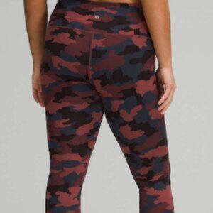 NEW Lululemon Wunder Train High-Rise Tight 25", Size 14